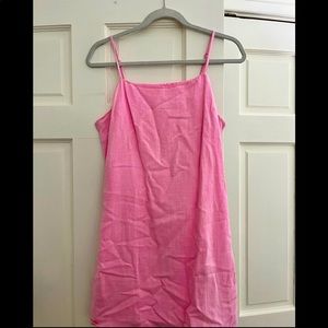 Lottie Moss Pink Mini Dress